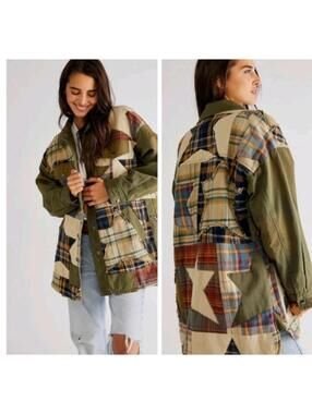 We The Free Home Spun Shirt Jacket (S)